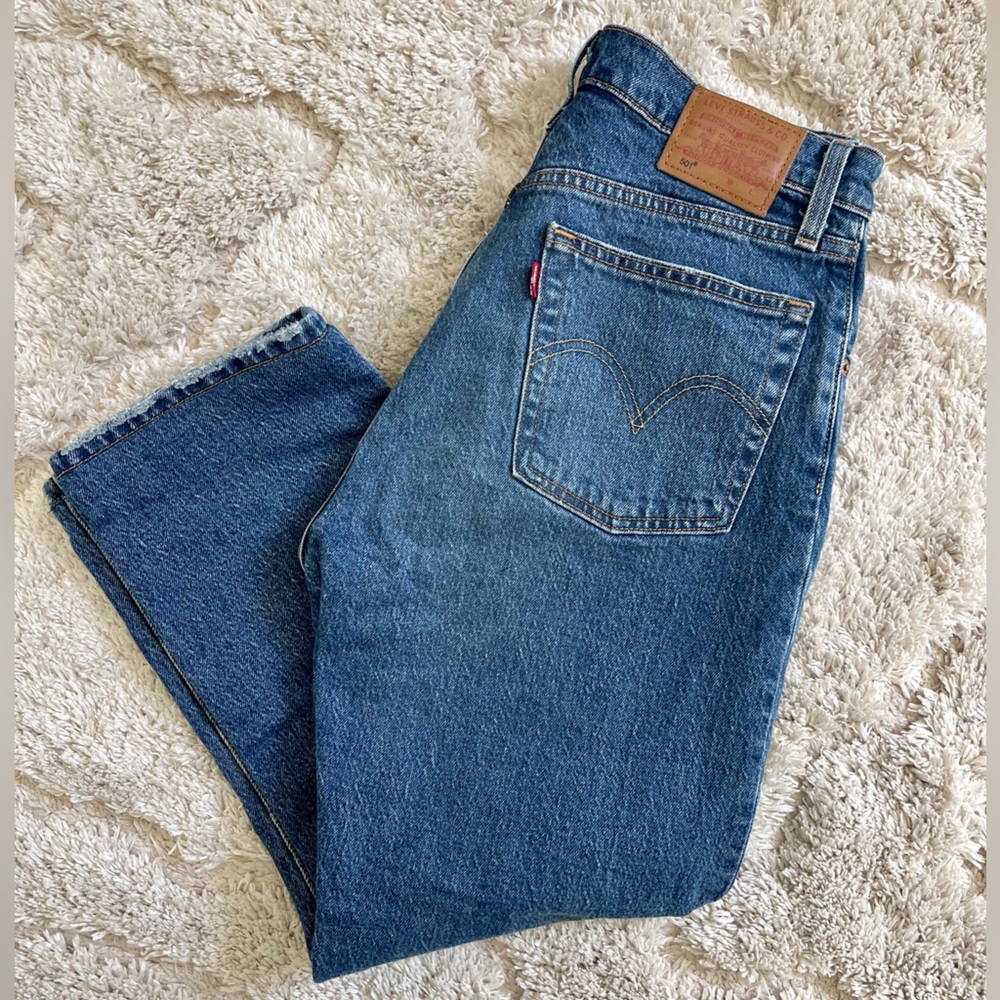 Women’s 501 original cropped jeans
